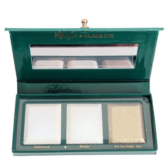 Mikayla Paht Two Glamlite Highlighter Trio Discontinued & HTF NewNew has hard